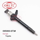 Инжектор 095000 машинных частей автомобиля ORLTL 0950006730 6730 095000-6730 для Тойота